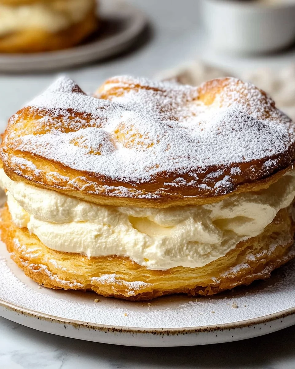 Karpatka - Polish Carpathian Mountain Cream Cake