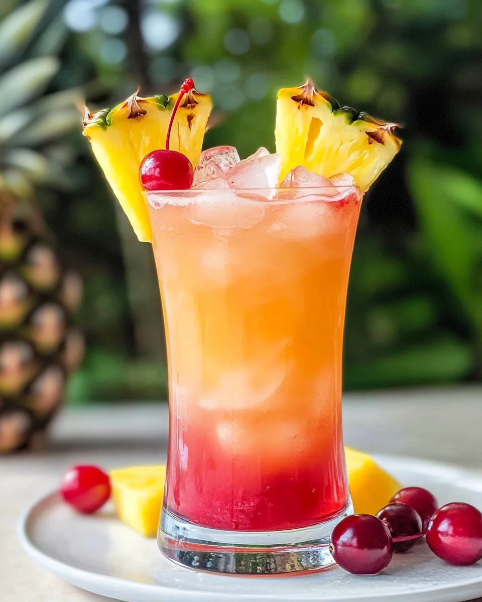 Malibu Bay Breeze Cocktail