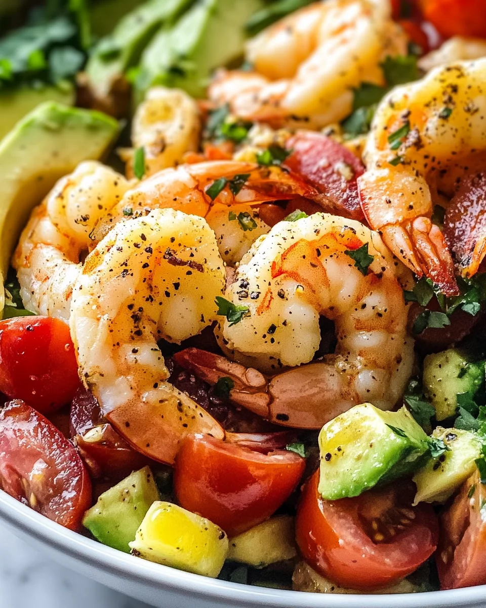 Mediterranean Shrimp Salad