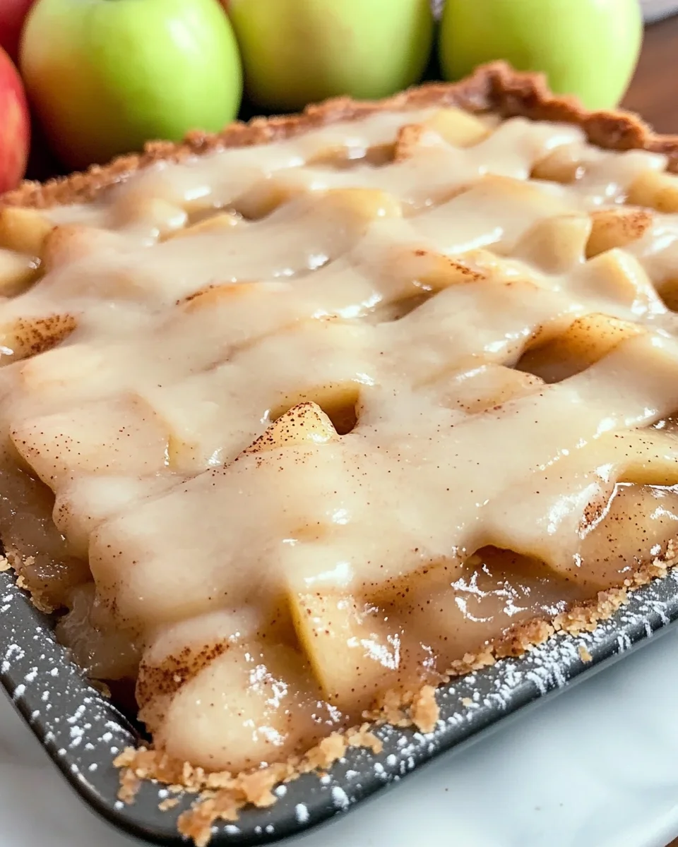 Mom's Flat Apple Pie