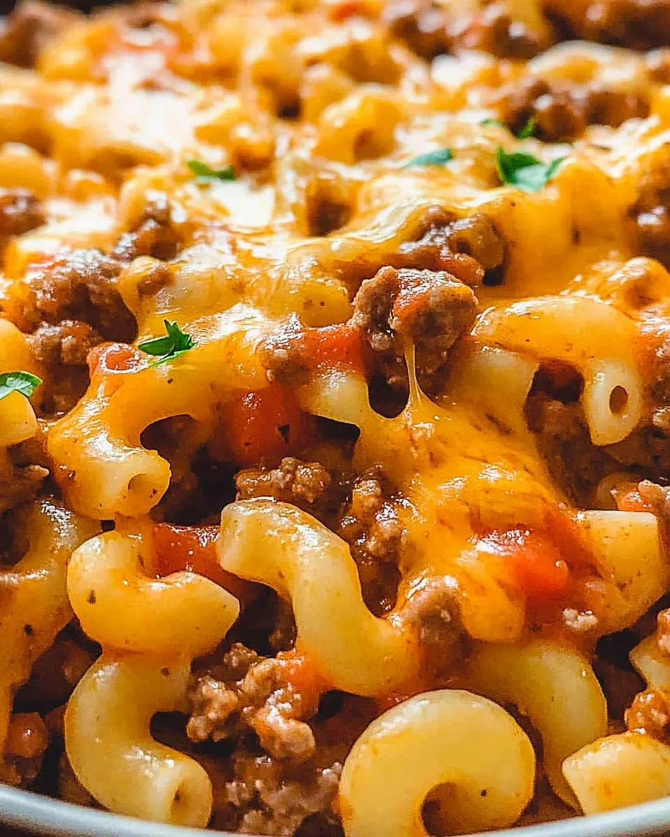 One Pot American Goulash