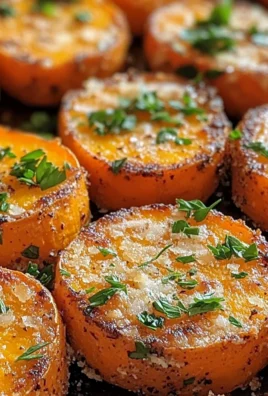 Parmesan Herb Sweet Potato Medallions Recipe