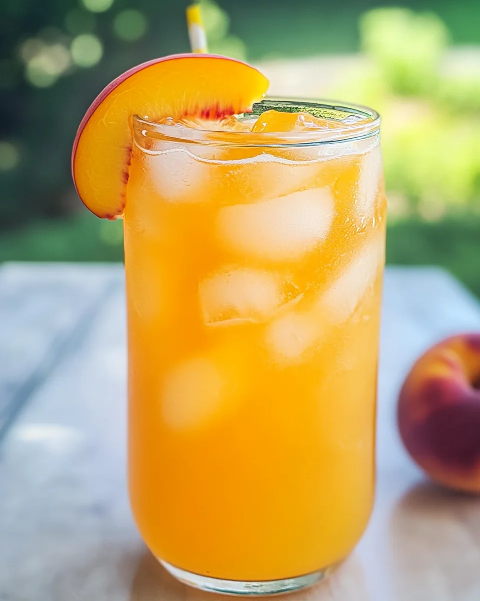 Peach Lemonade