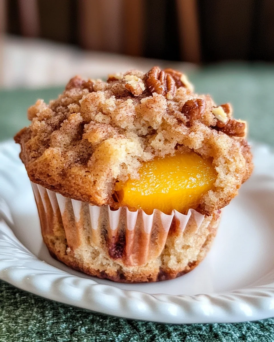 Peach Muffins