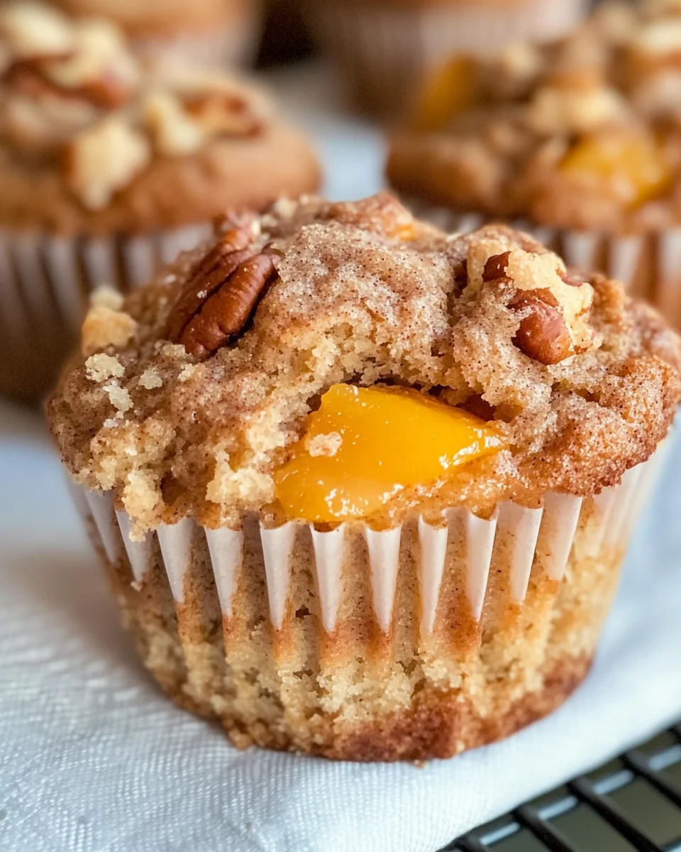 Peach Muffins