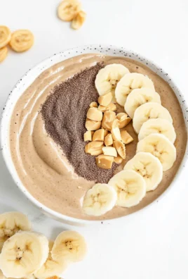 Peanut Butter Banana Smoothie Bowl