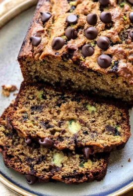Peanut Butter Chocolate Chip Zucchini Bread