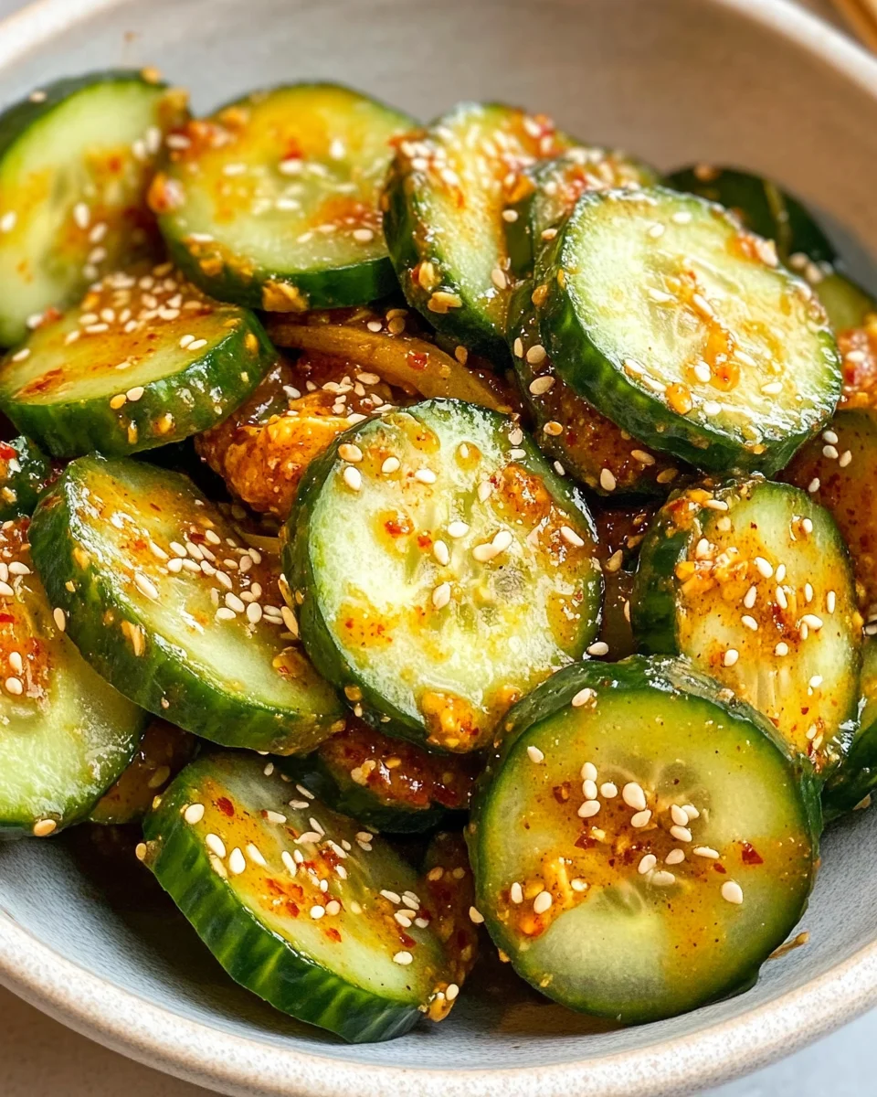 Peanut Chili Crisp Cucumber Salad