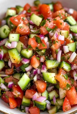 Persian Shirazi Salad