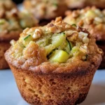 Pineapple Walnut Zucchini Muffins