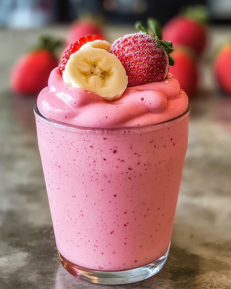 Strawberry Banana Smoothie