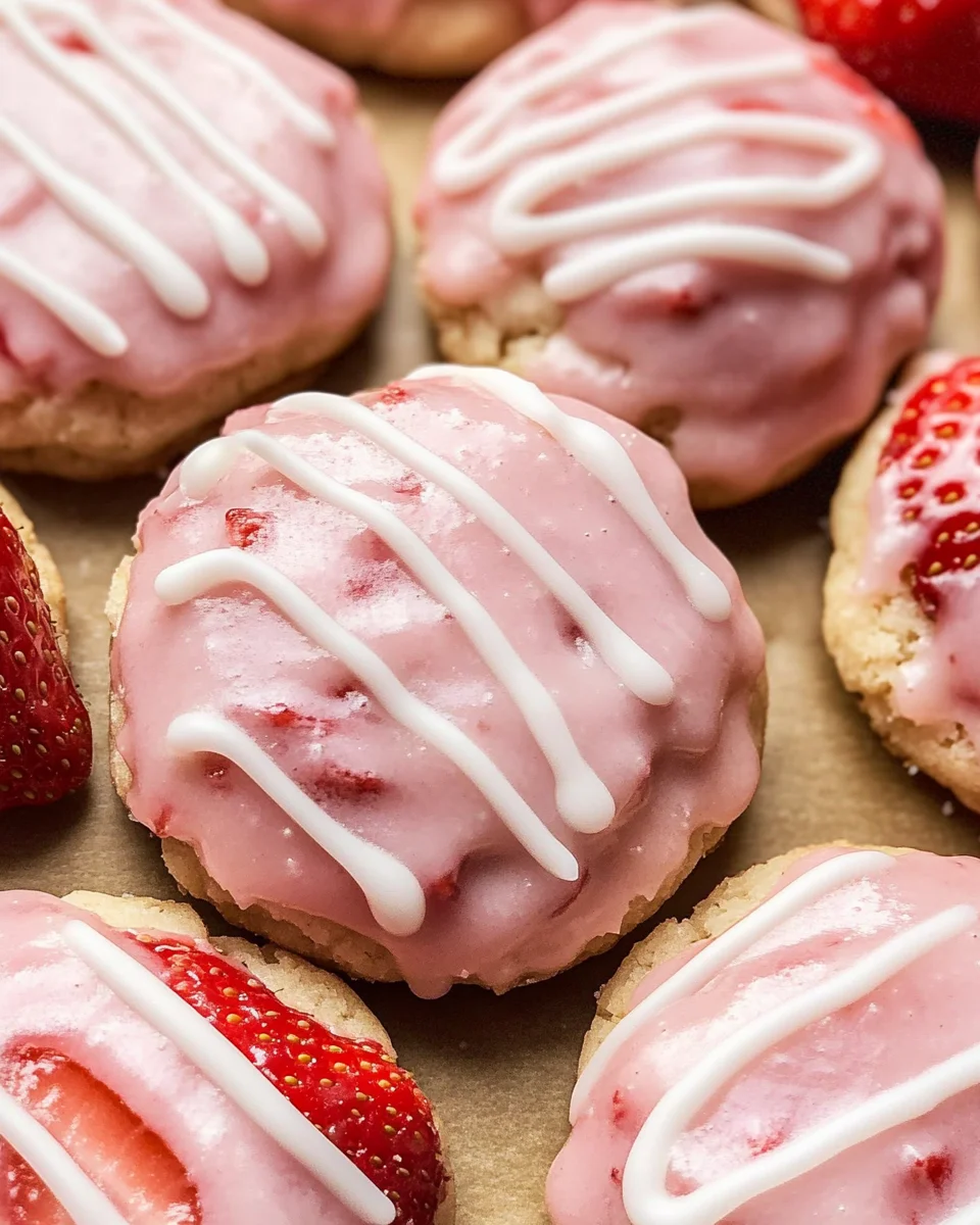 Strawberry Cookies