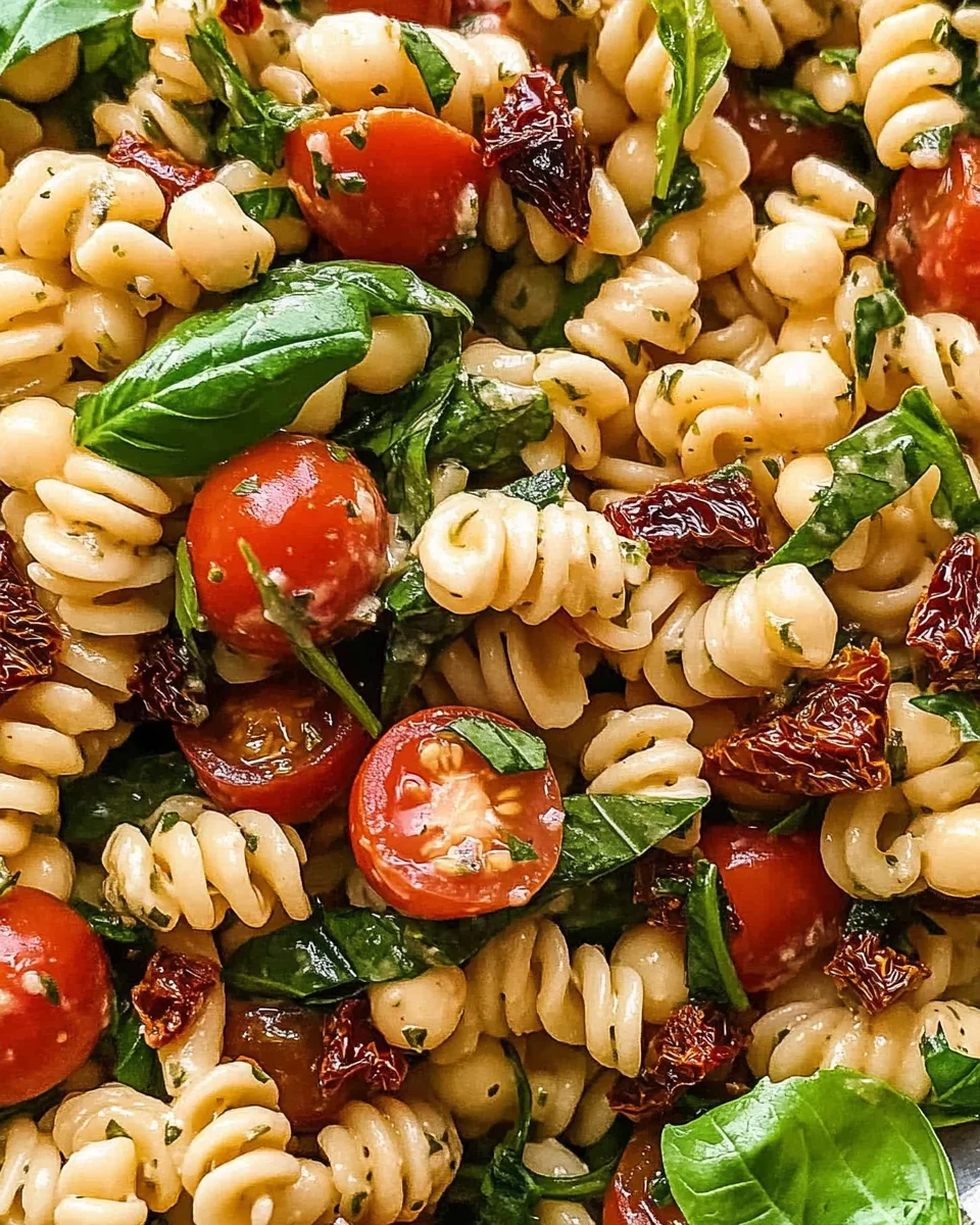 Sun Dried Tomato Pasta Salad