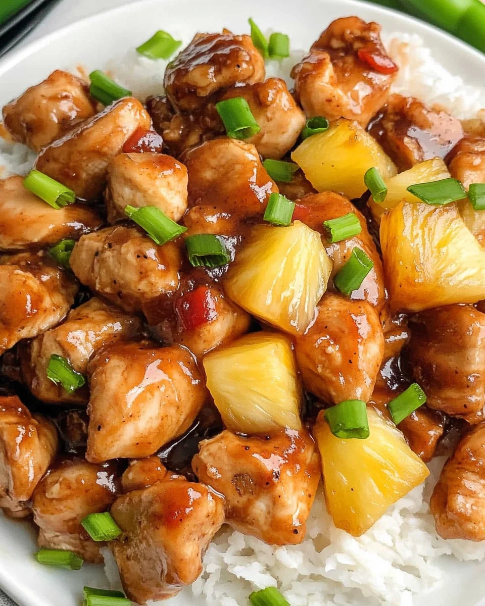 Sweet Hawaiian Crock-Pot Chicken