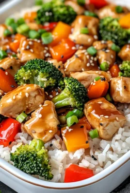 Teriyaki Chicken & Veggie Rice Casserole