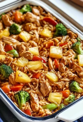 Teriyaki Chicken and Rice Casserole