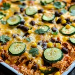 Tex-Mex Chicken & Zucchini Casserole