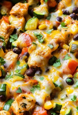 Tex Mex Chicken and Zucchini Recipe