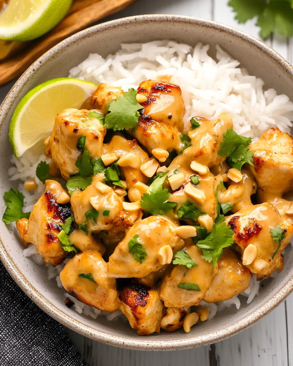 Thai Peanut Chicken