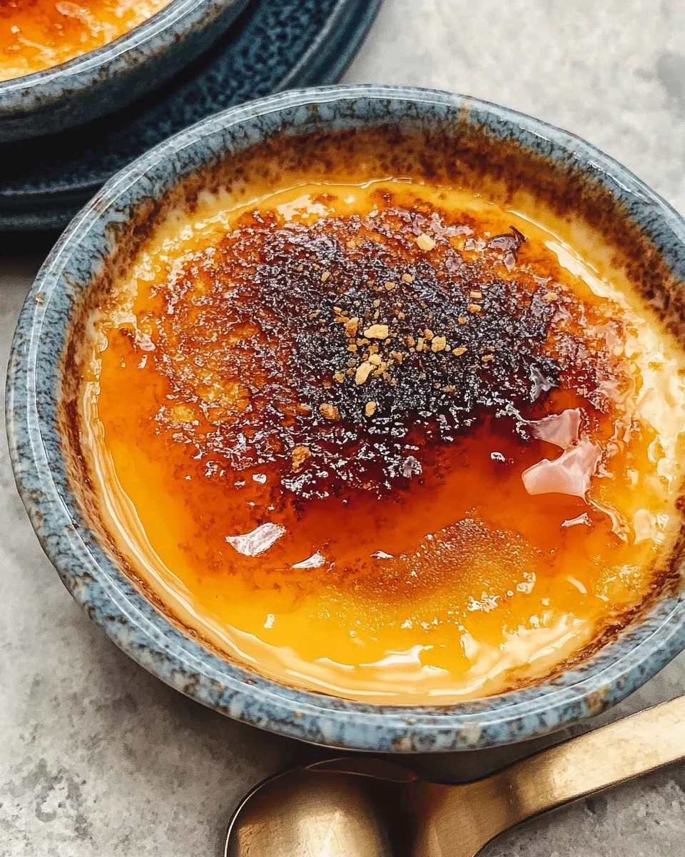 Thai Tea Crème Brûlée
