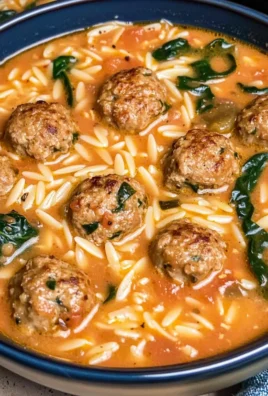 Turkey Meatball Soup