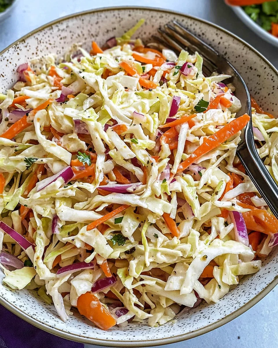 Vinegar Coleslaw Recipe