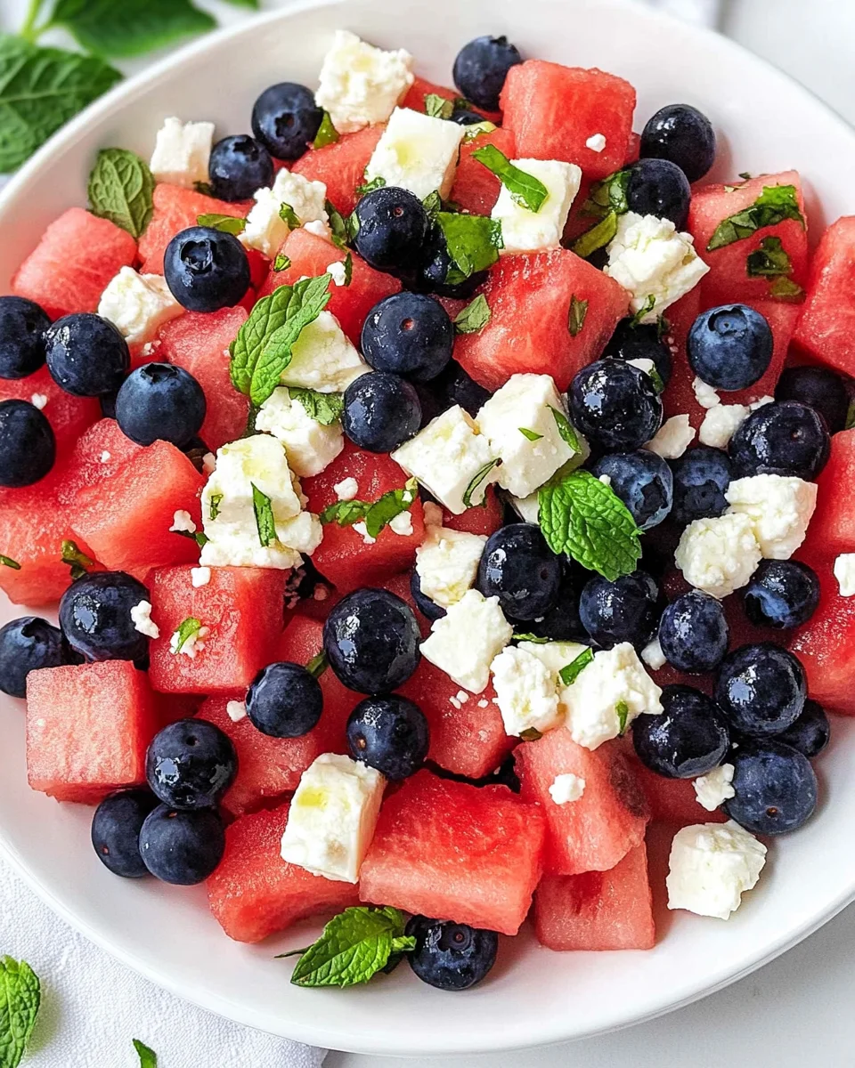 Watermelon Feta Salad