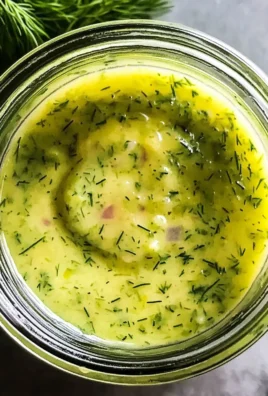 Zesty Lemon Dill Vinaigrette for Flavorful Salads